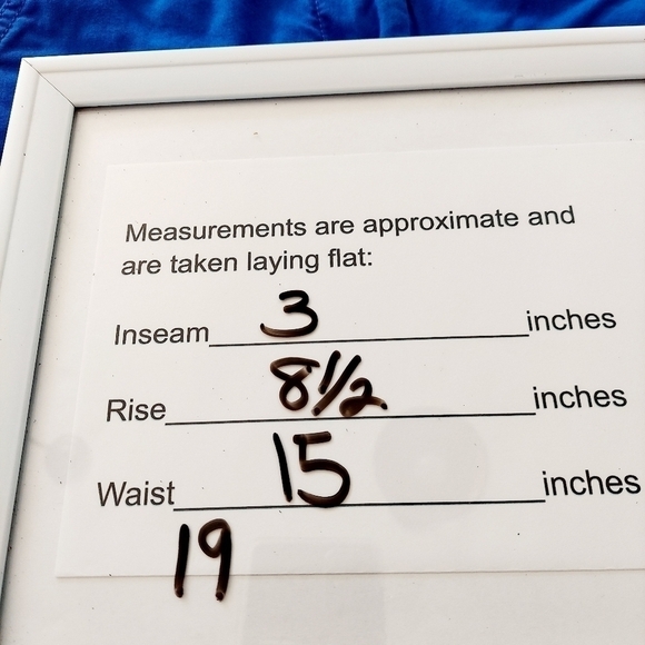 J. Crew Chino Shorts Bright Blue Sz 2 100% Cotton - Picture 6 of 6